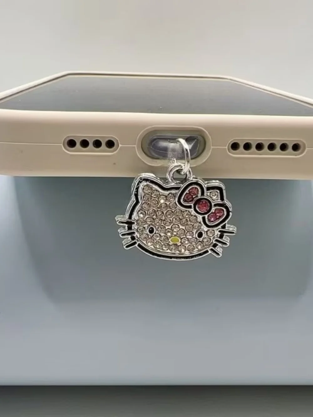 Hello Kitty Bling Face Phone Charm Pendant (Type C)